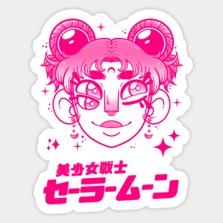 Sailor Senshi - Pink Sticker